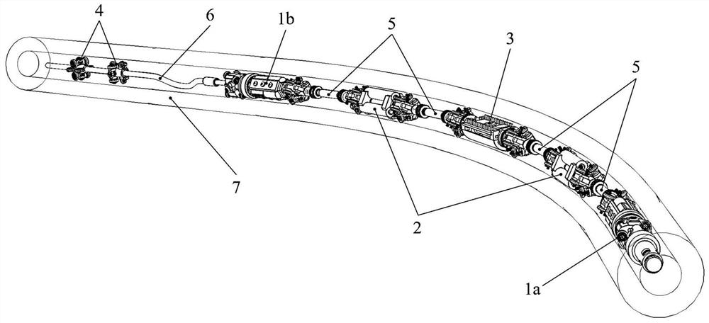 A small-diameter pipe inner wall spraying robot and its control method