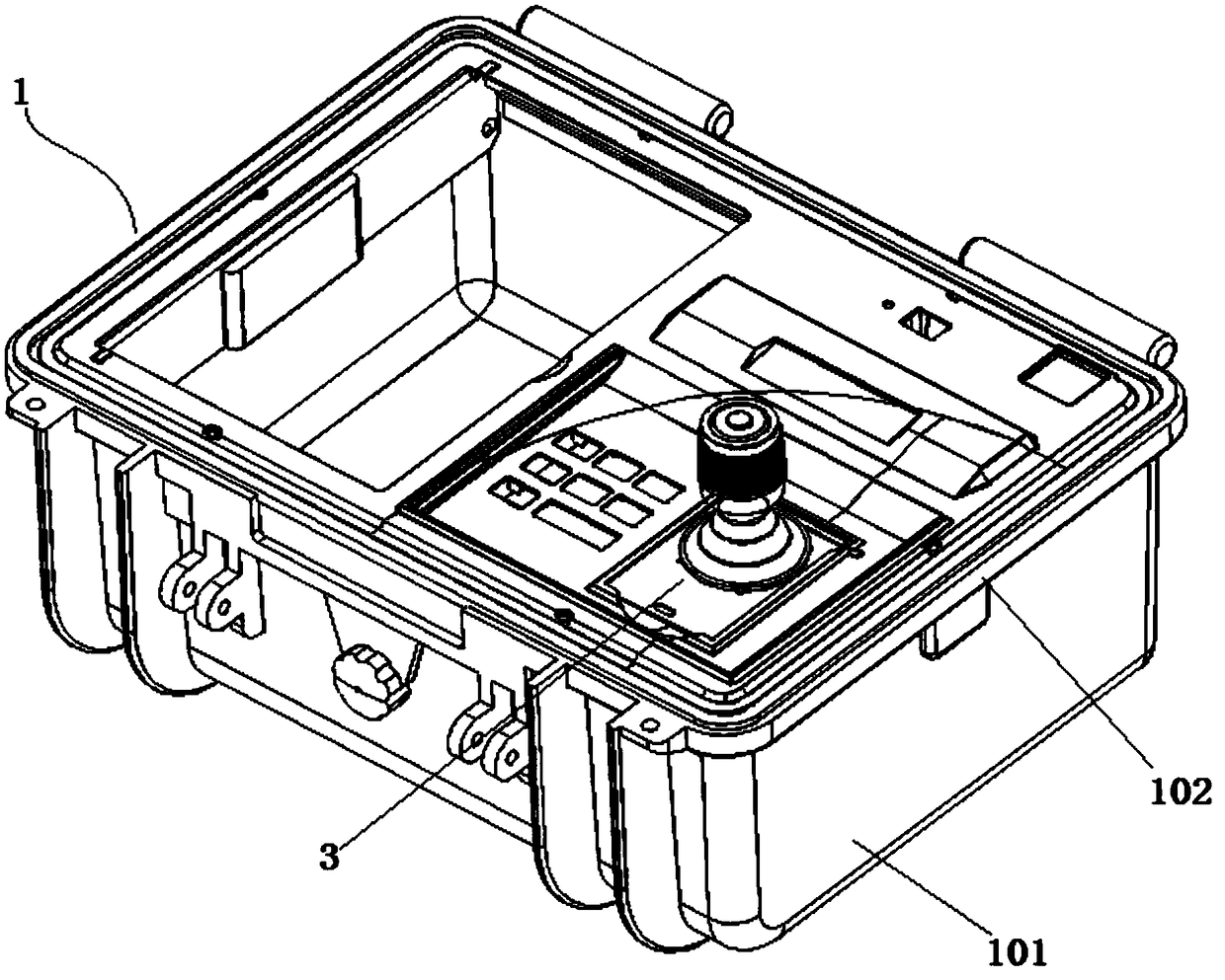 Self-locking and accommodating apparatus of portable device control lever