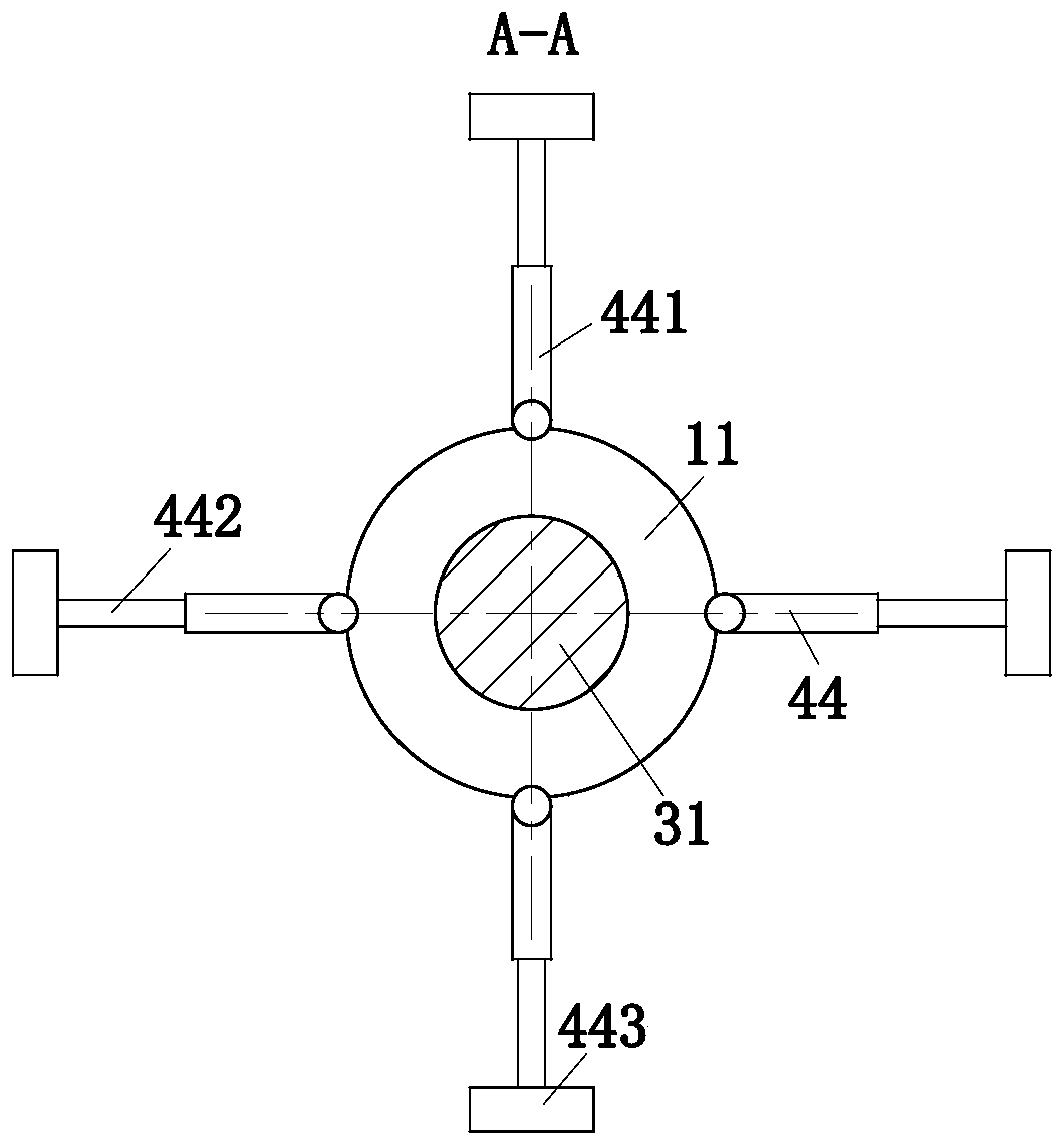 Retreatment process for domestic garbage