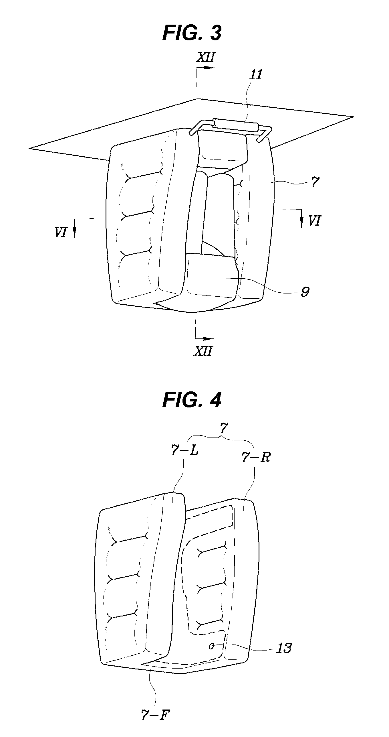 Roof airbag apparatus of vehicle