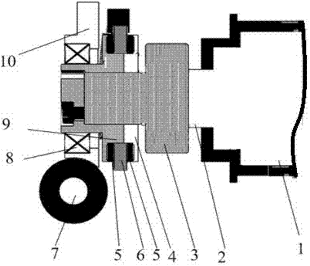 Gyrostabilized platform locking mechanism
