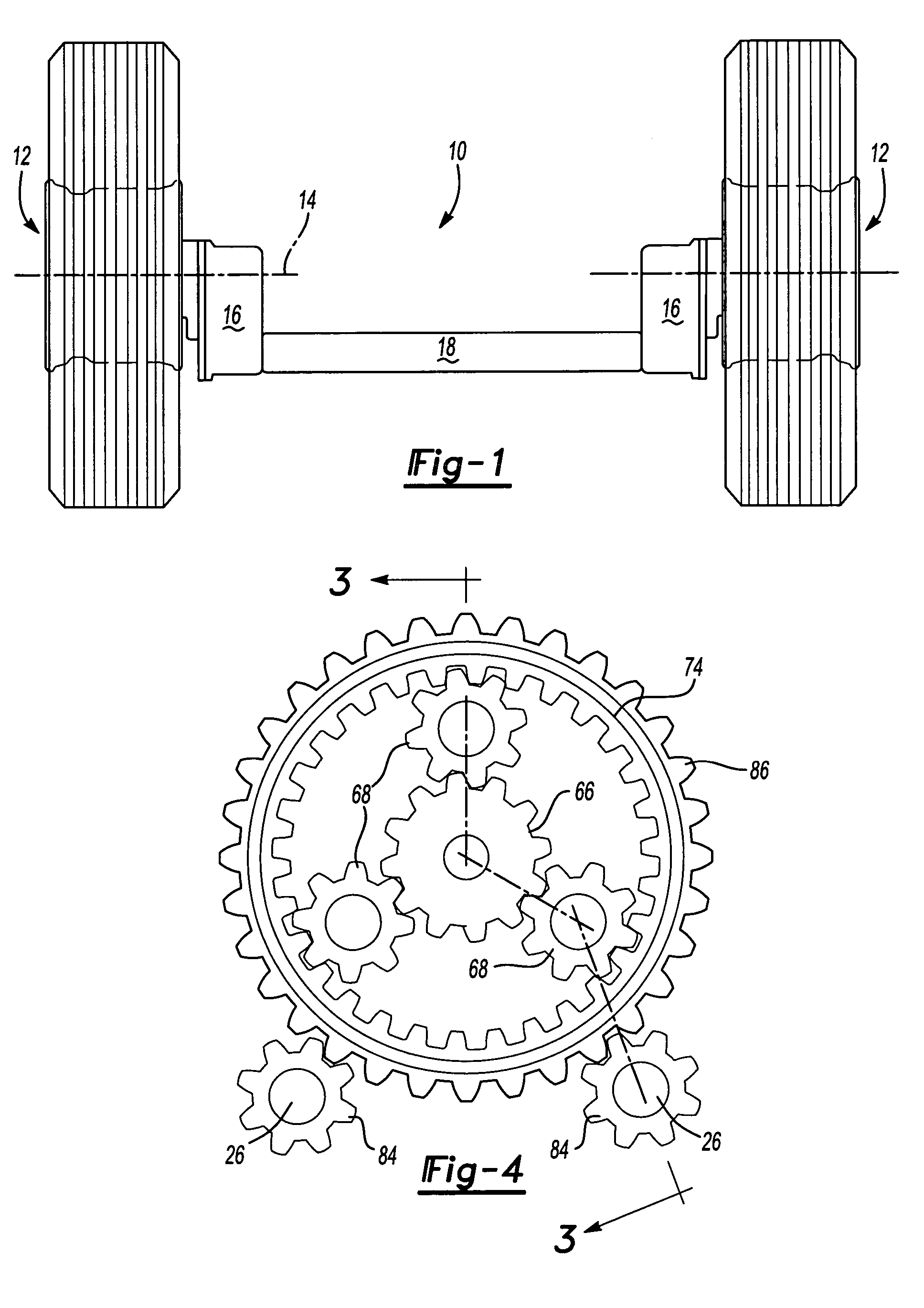 Double reduction electric drive wheel assembly