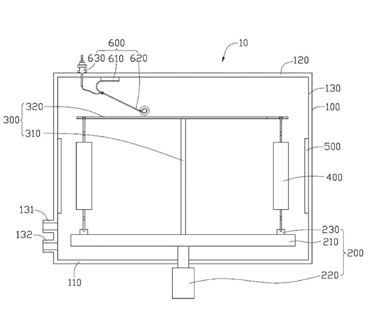 Film coating device