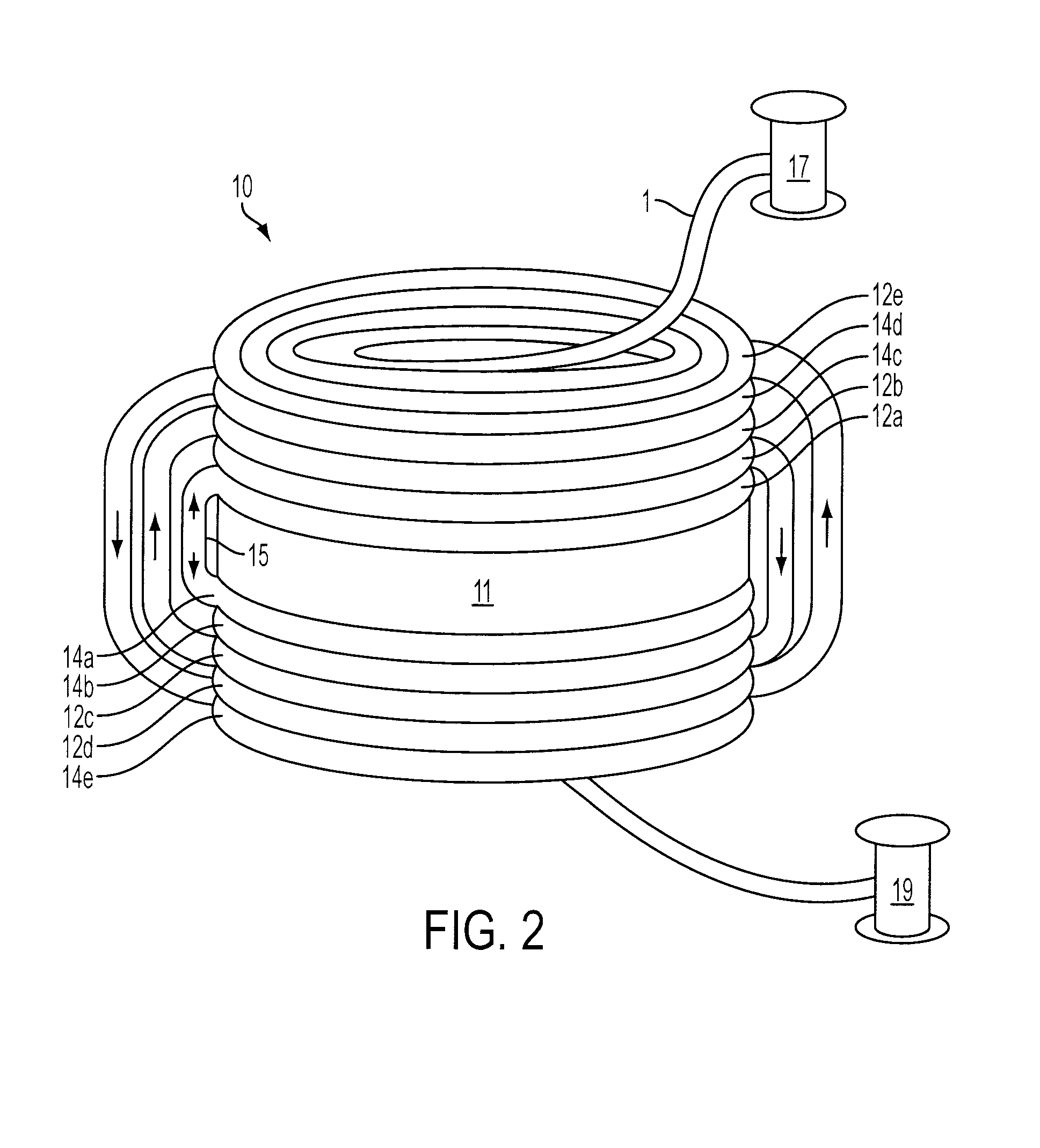 Crossover-Free Fiber Optic Coil Sensor and Winding Method