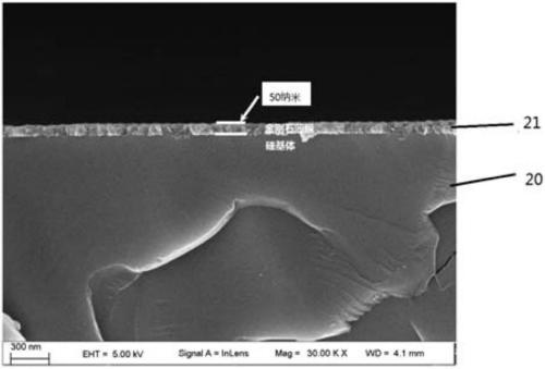 Workpiece with high-density nano-diamond thin film on surface, and preparation method of high-density nano-diamond thin film