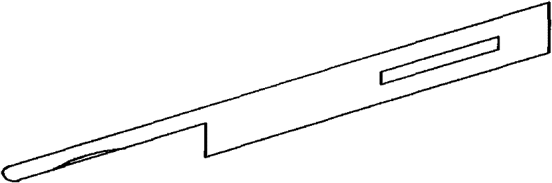 Positioning and clamping device and method for milling small-size flat long and thin parts