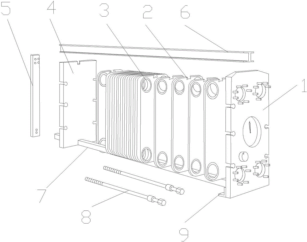 Plate-type air preheater