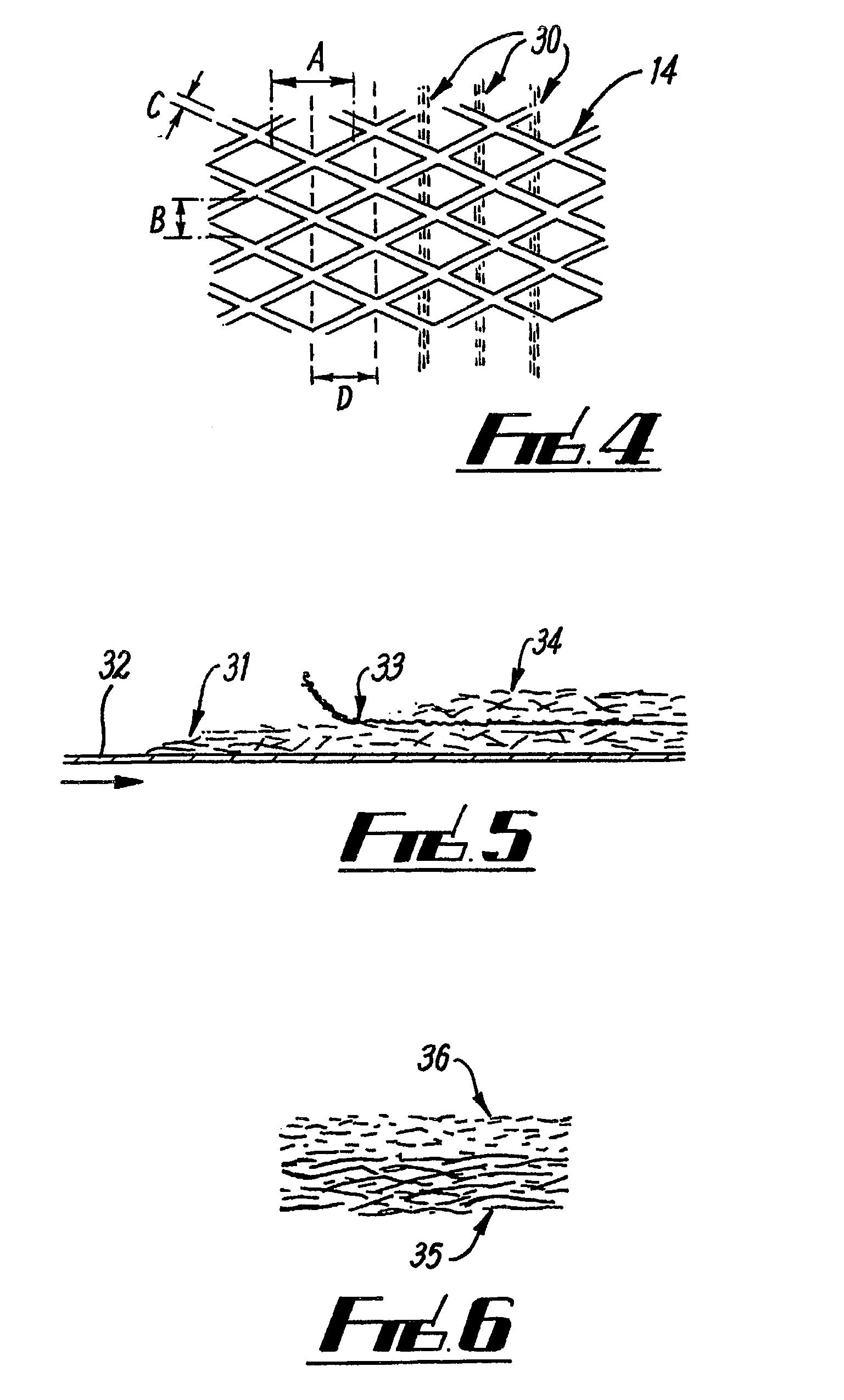 Formation of sheet material using hydroentanglement