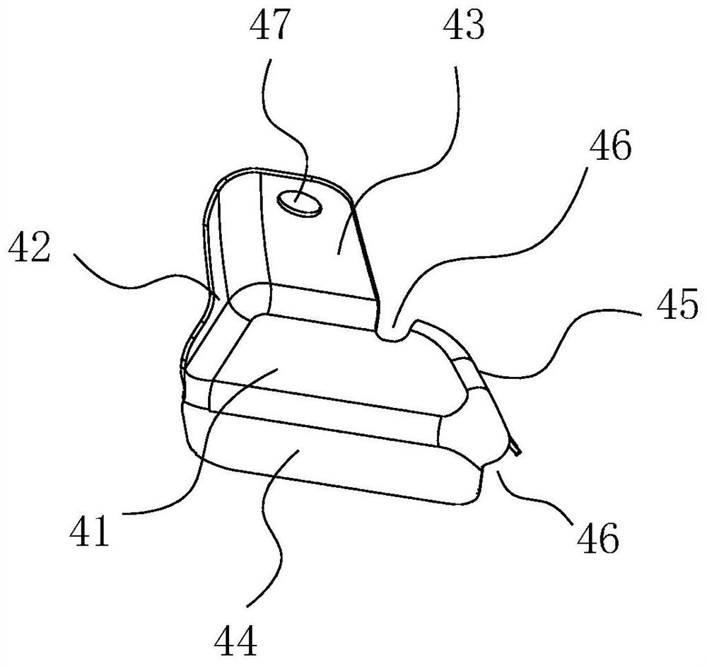 Single-door sports car rear side window sealing connection structure