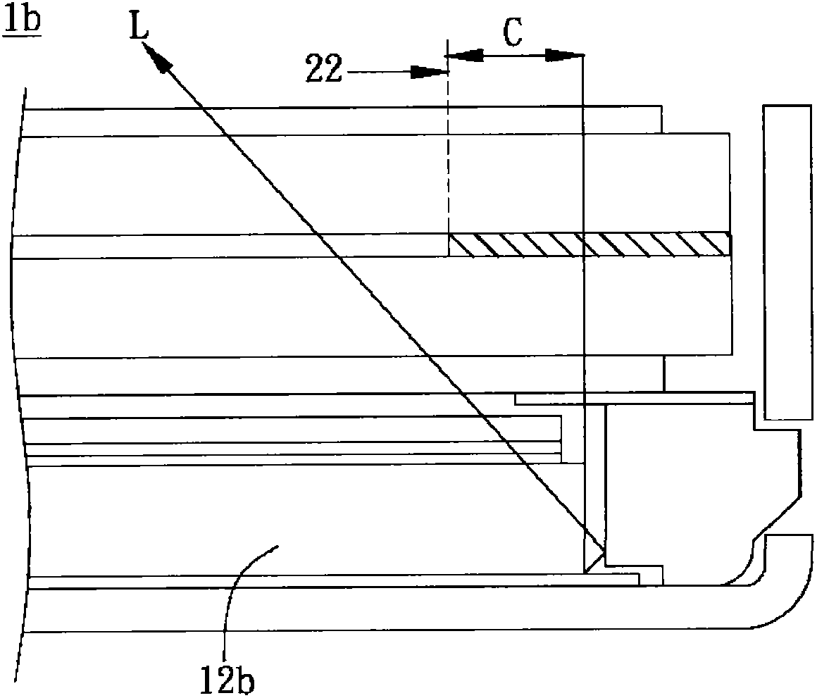 Light guide plate with supporting rib and display module comprising same
