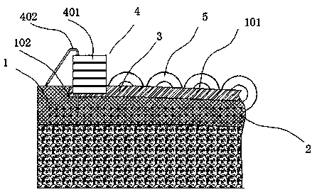 A kind of municipal road passive safety device and installation method thereof