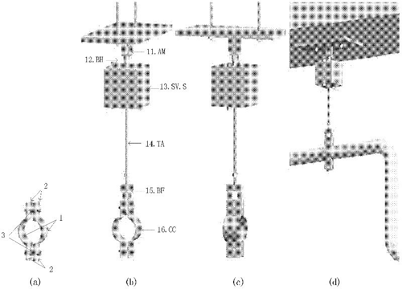 Three-dimensional design method and system for nuclear powder support hanger