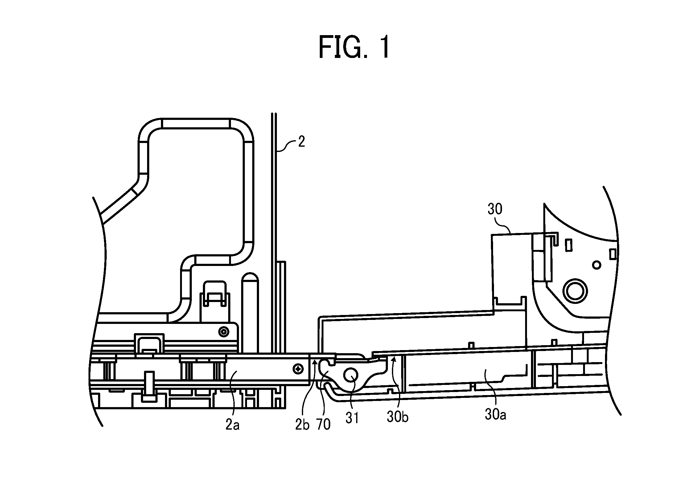 Compact image forming apparatus with simplified cover
