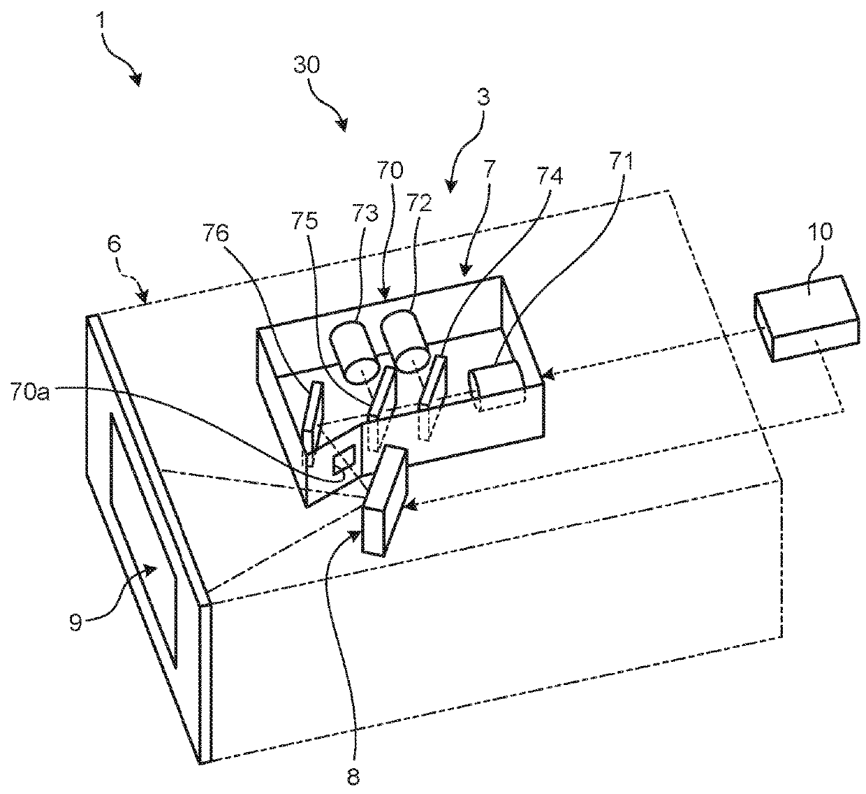 Vehicle display device