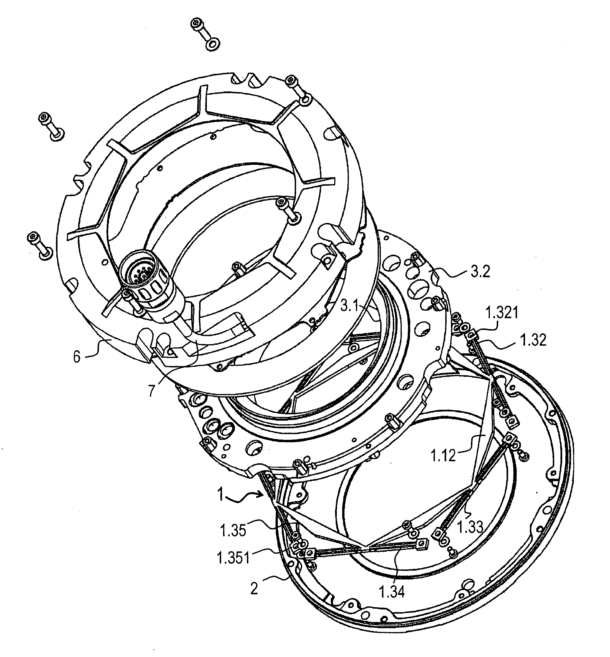 Coupling and angular position measuring device using the coupling