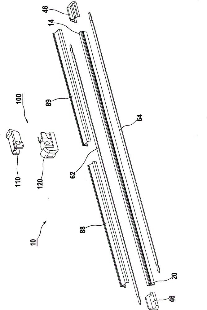 Wiper blades for windshield wipers