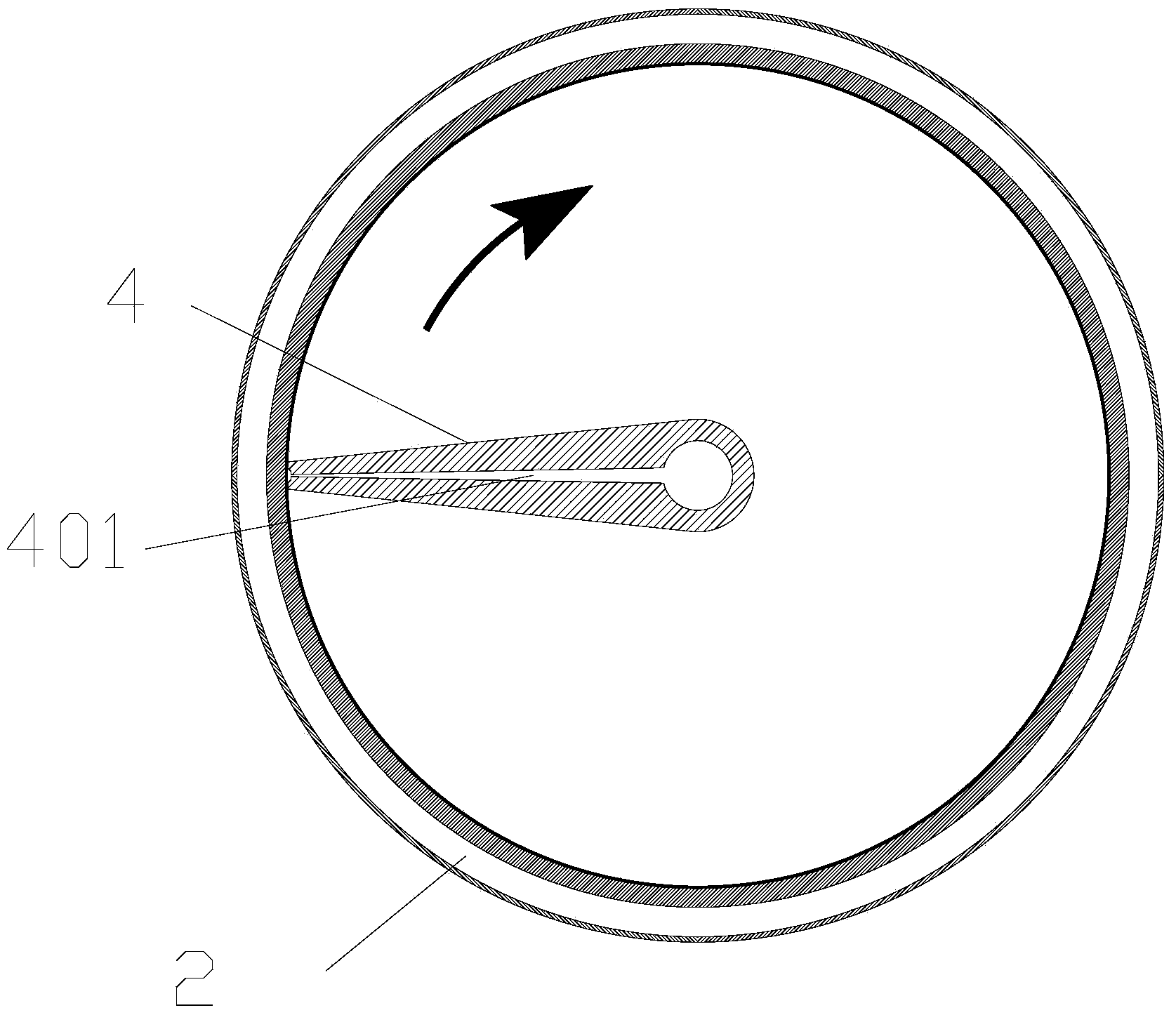 Device and method for controlling feeding and discharging of defoaming mechanism