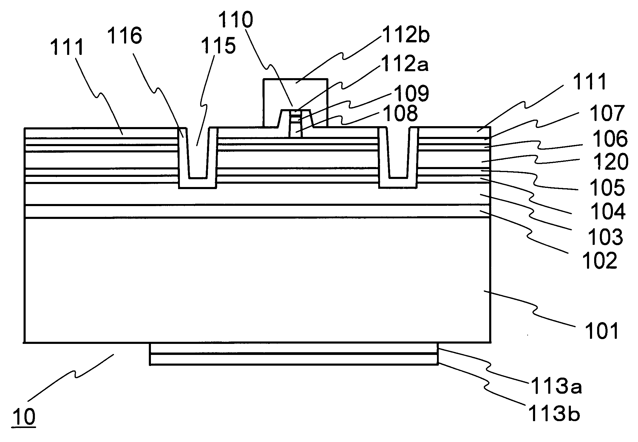 Nitride semiconductor laser chip and fabrication method thereof