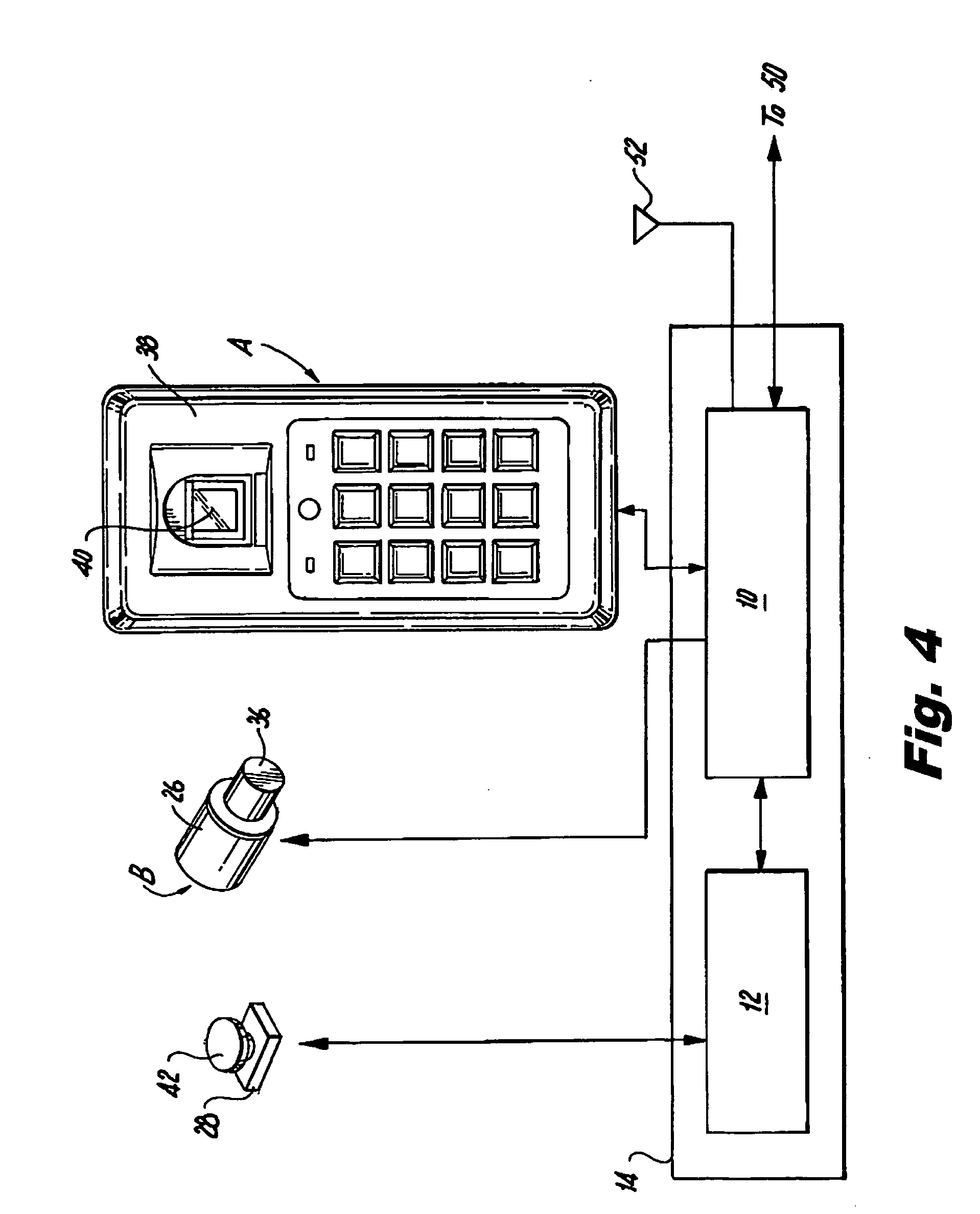 System for preventing theft of articles from an enclosure