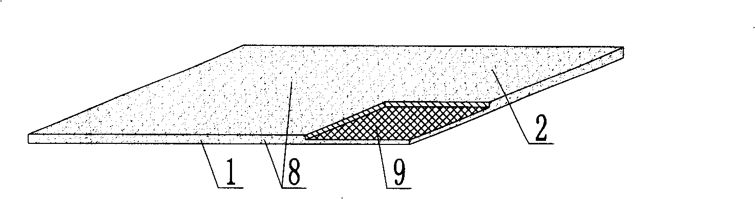 Prefabricated element for floor