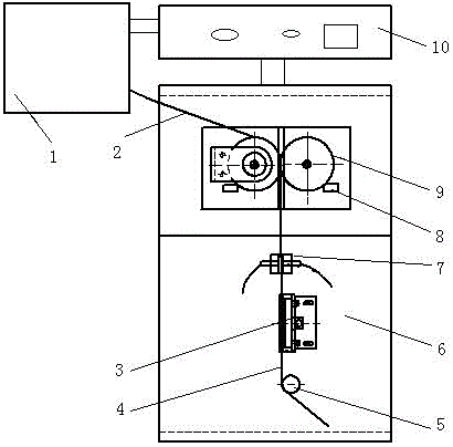 Paper surface groove embossing device