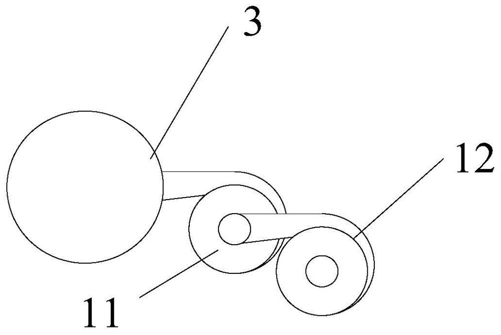 Separation device and separation system for pulverized coal gasification