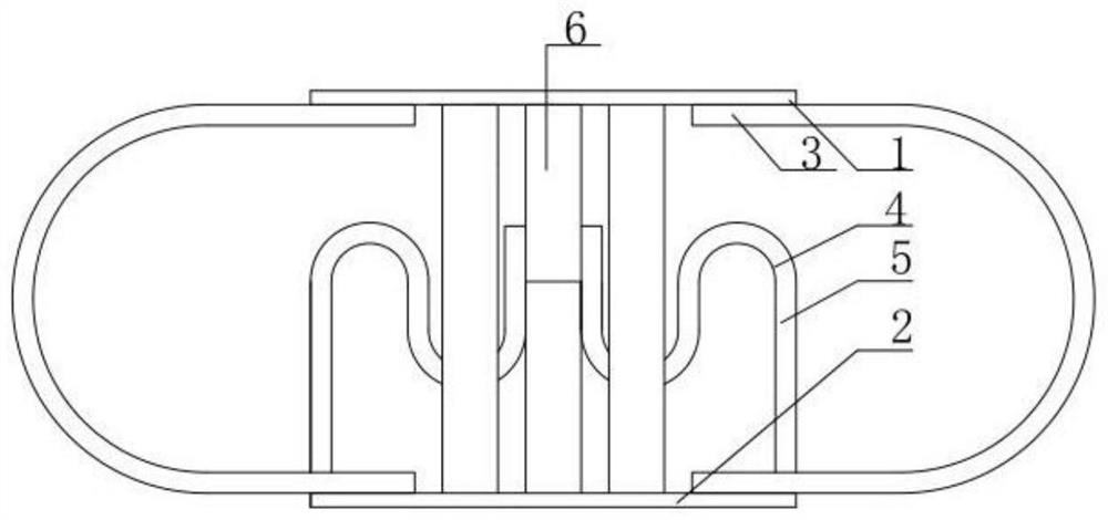 A three-dimensional metal energy dissipation damper