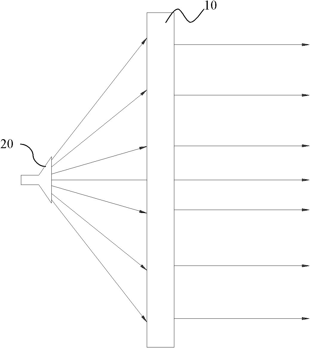 Metamaterial and metamaterial antenna