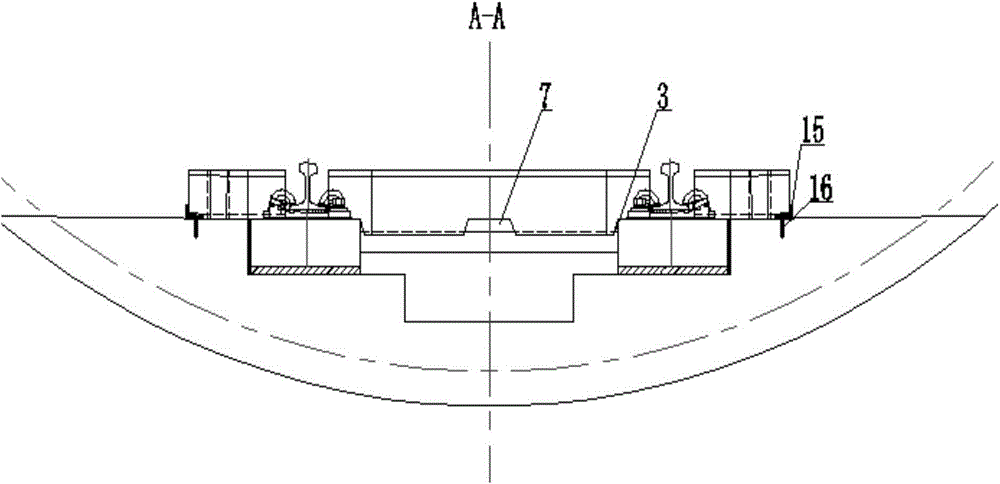 Track acoustic board structure