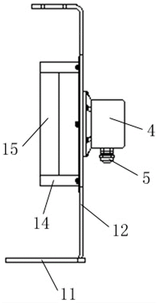 Cable reeling device and elevating antenna system provided with the same