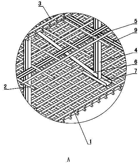A construction method of large raft foundation