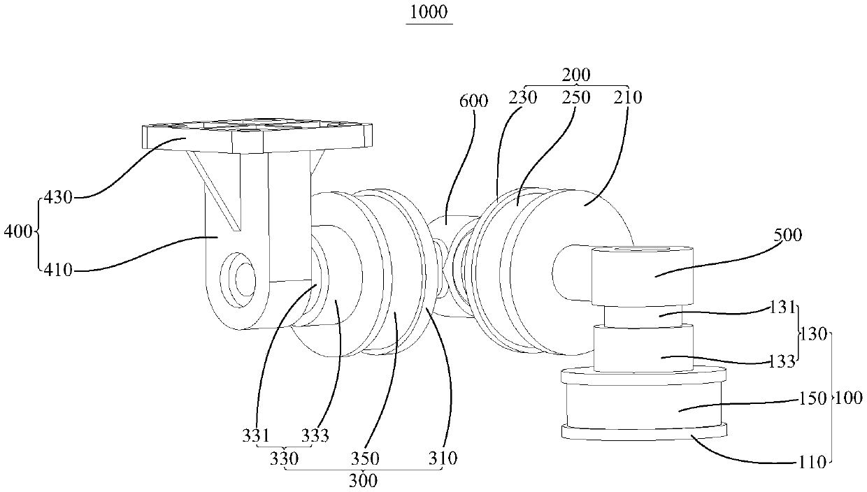 Damping structure and unmanned aerial vehicle