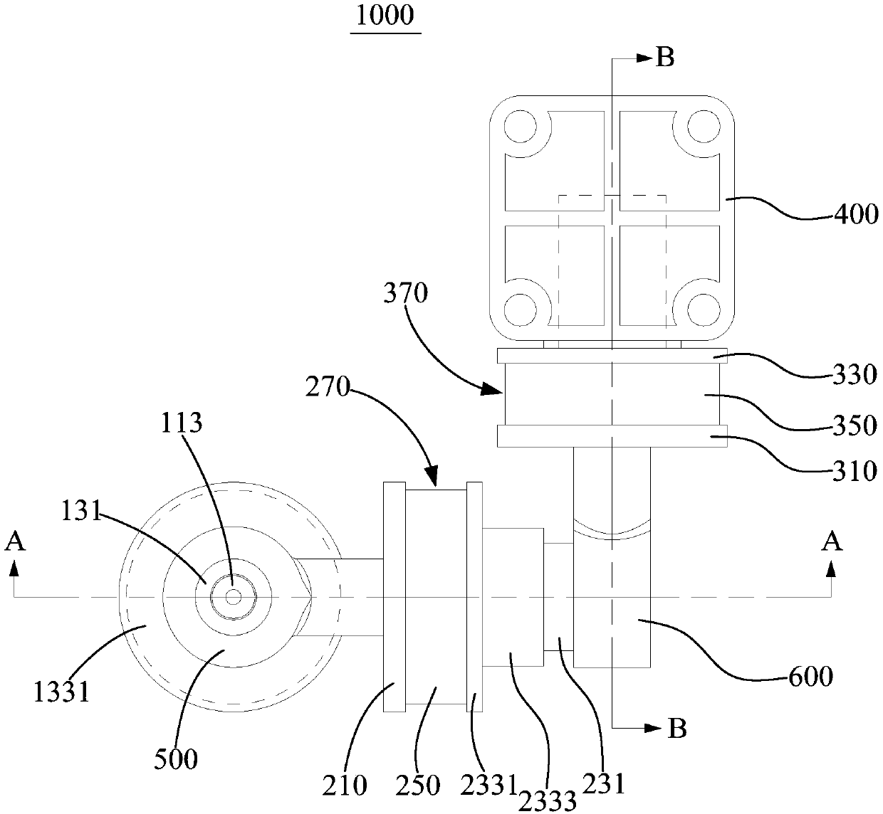 Damping structure and unmanned aerial vehicle