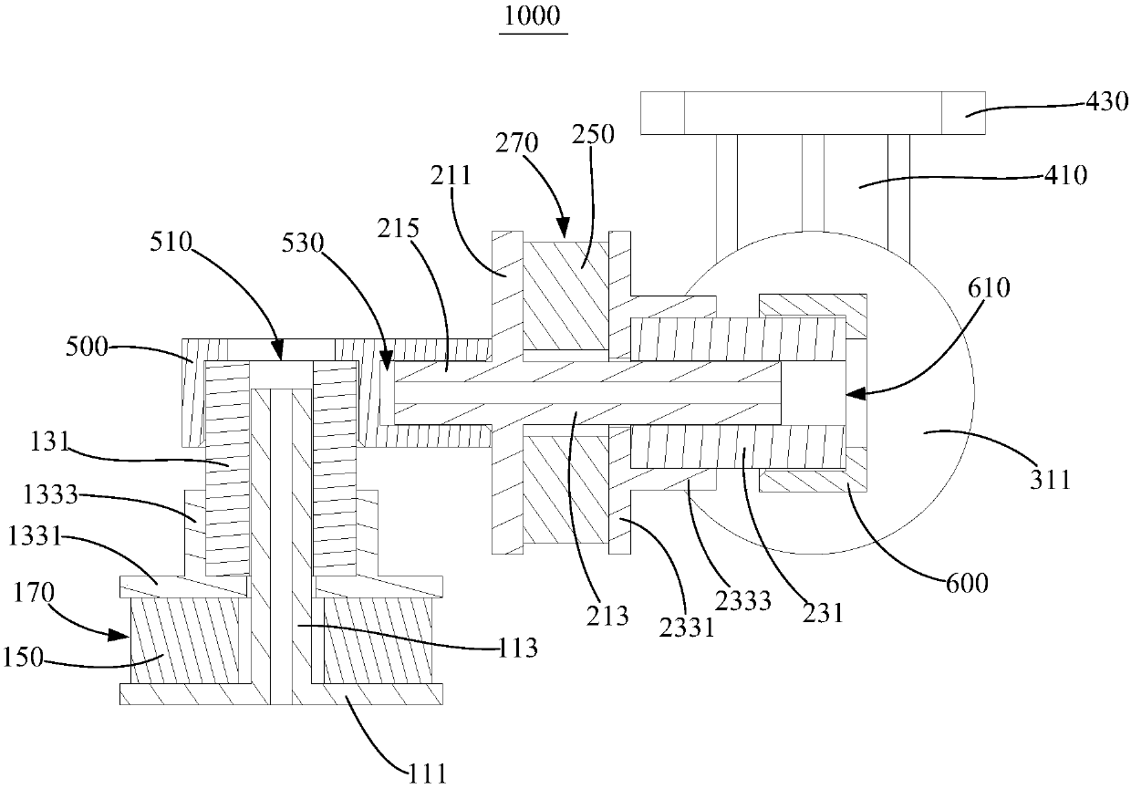 Damping structure and unmanned aerial vehicle