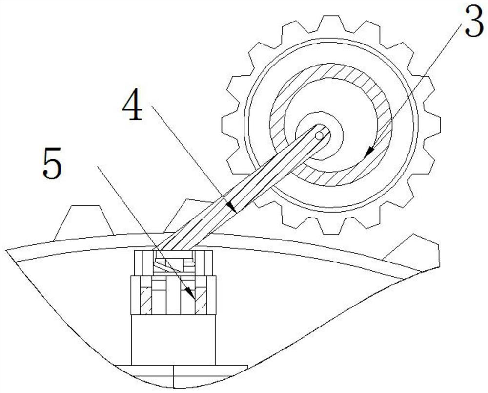 Combined debridement device for operation