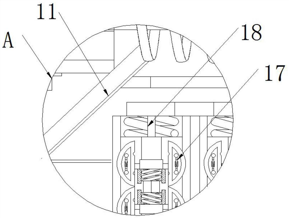 Combined debridement device for operation