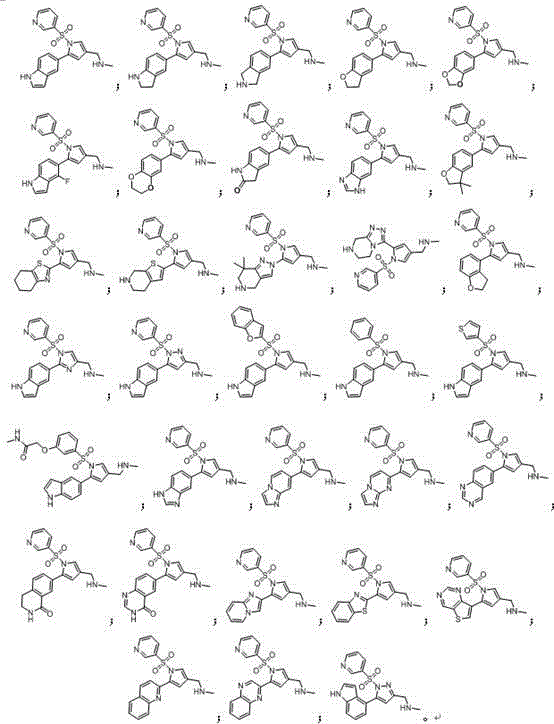 Pyrrole sulfonamide derivative, preparation method and medical application thereof