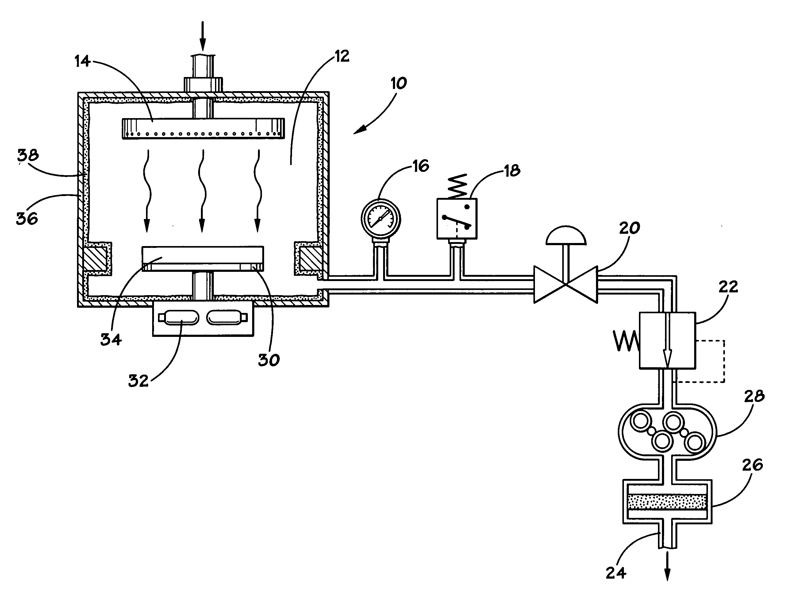 Conditioning of a reaction chamber