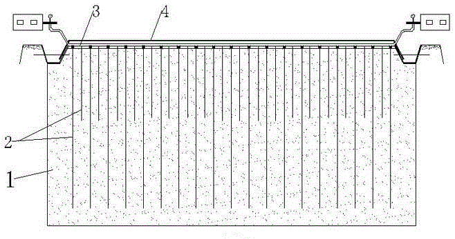 Combined treatment method for reclaiming land from sea