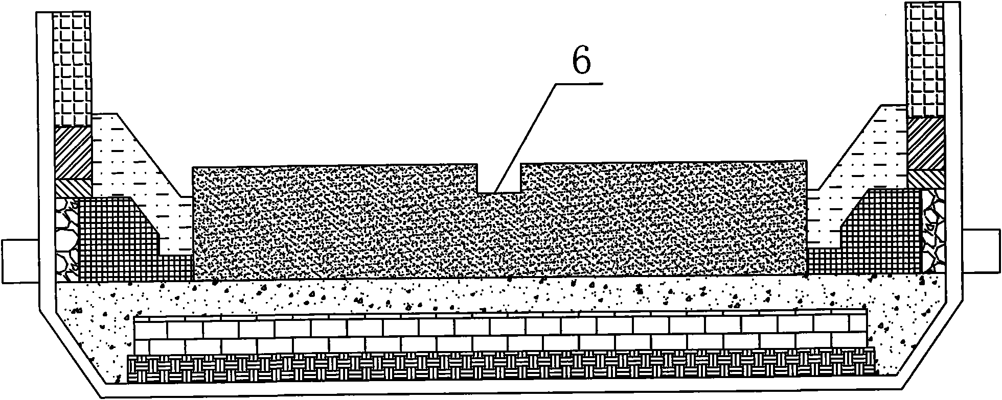 Using method for aluminum electrolytic cell