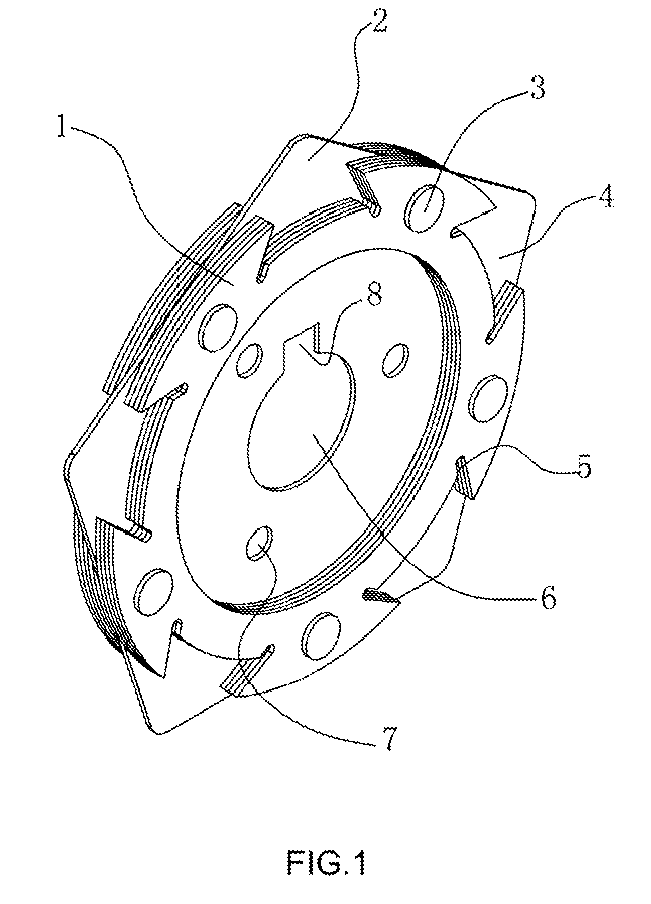 Punching sheet-type flange