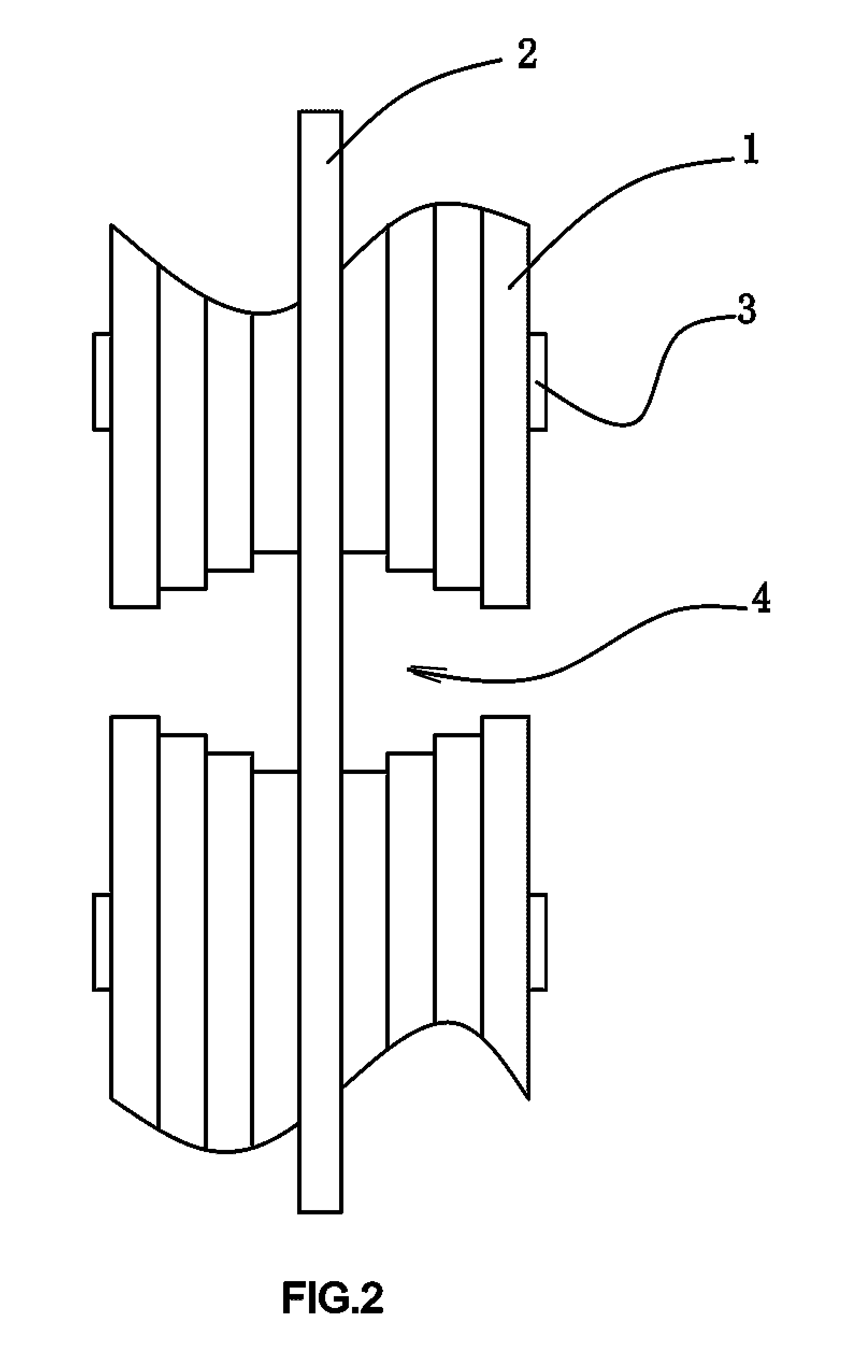 Punching sheet-type flange