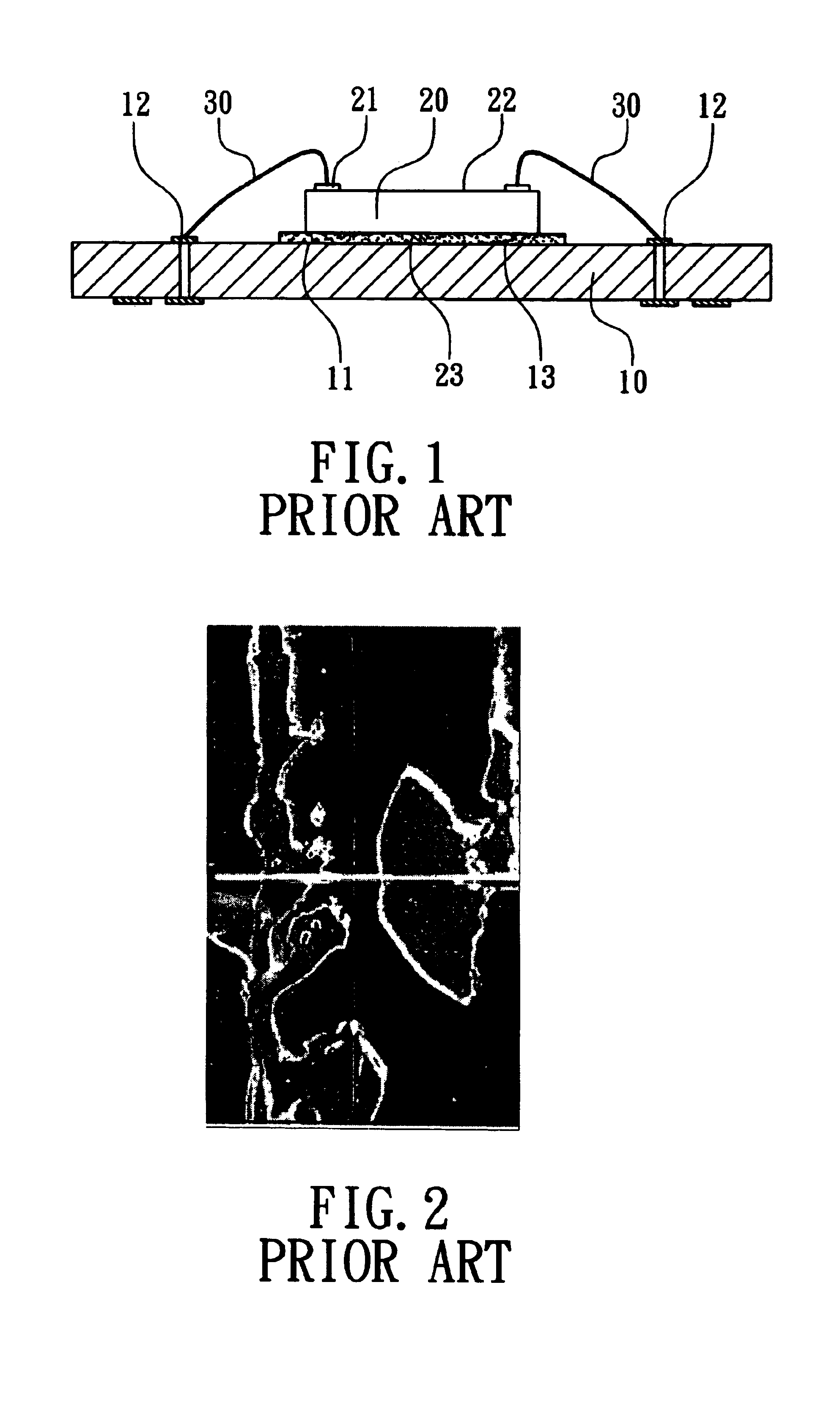 Integrated circuit packaging for improving effective chip-bonding area