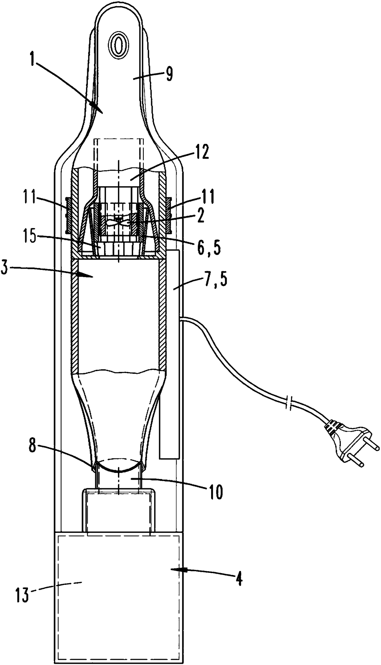 Method for operating a dust collector with a permanent filter