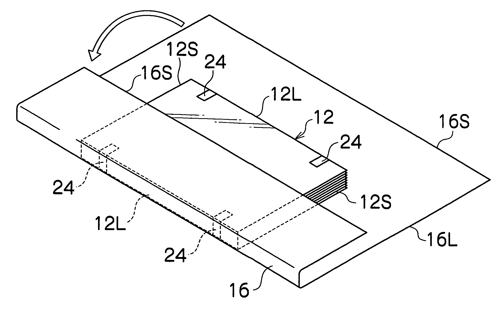 Packaging method for lithographic printing plate