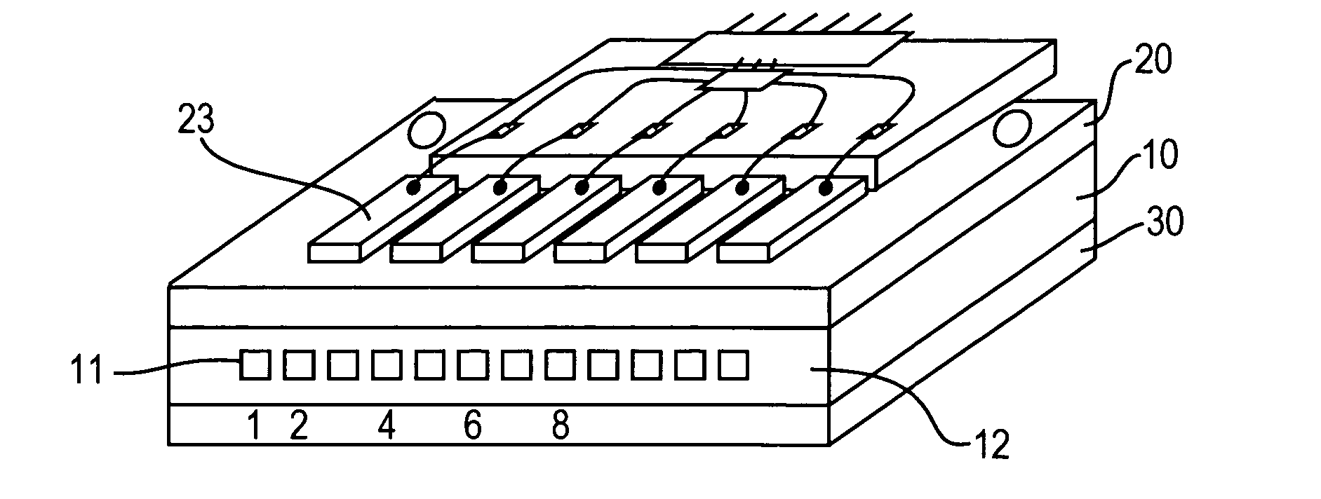 Fluid jet print module