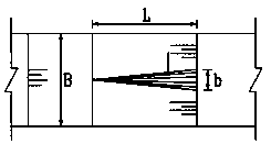 Three-dimensional full-cross-section aeration step