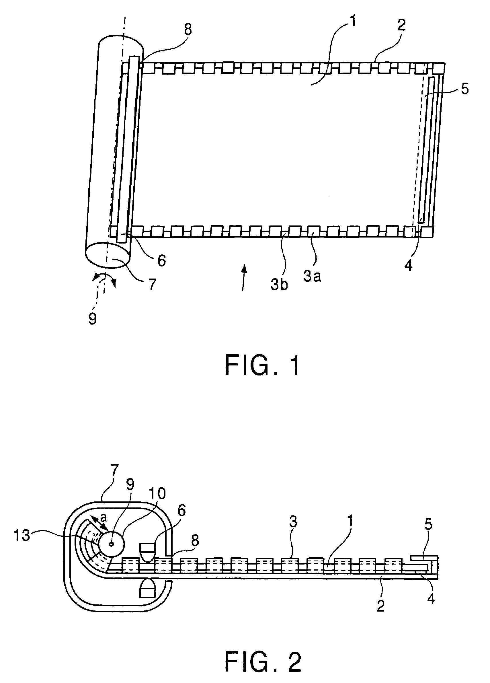 Display device having flexibility and a winding axis that winds the two slidable plates