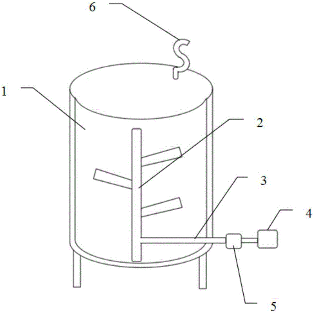 Stirring and oxygenating fruit vinegar fermentation device