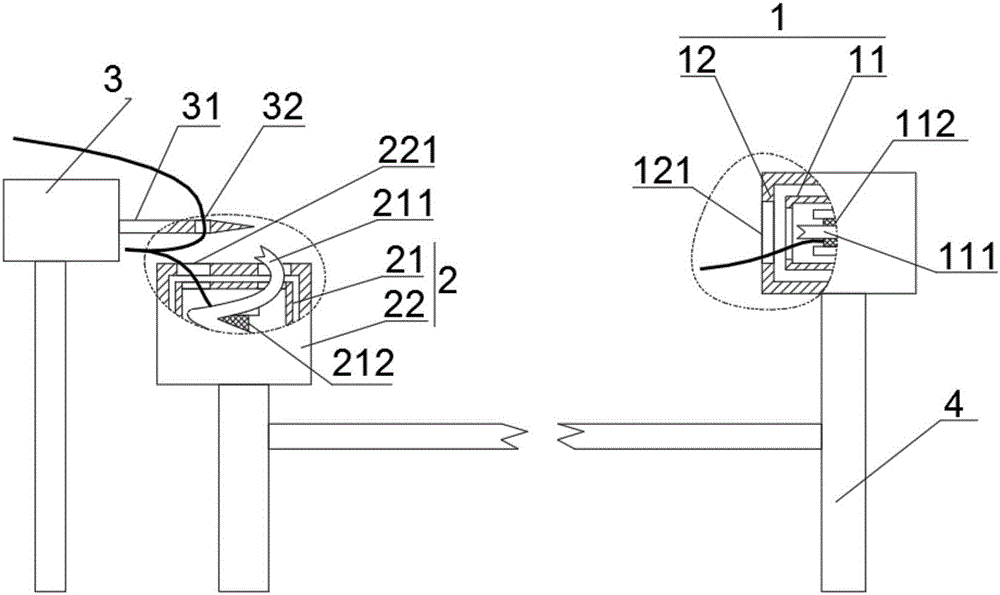 Beating-up mechanism of rapier loom